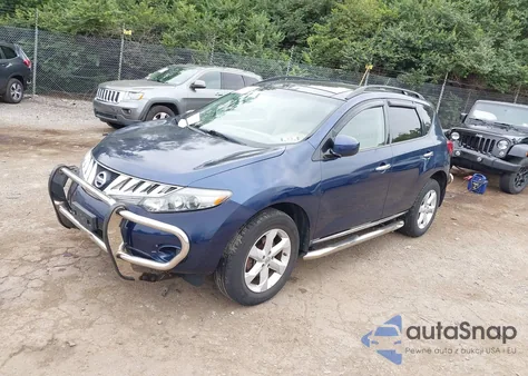 2009 Nissan Murano Sl из США, поврежденный, VIN JN8AZ18W09W157521